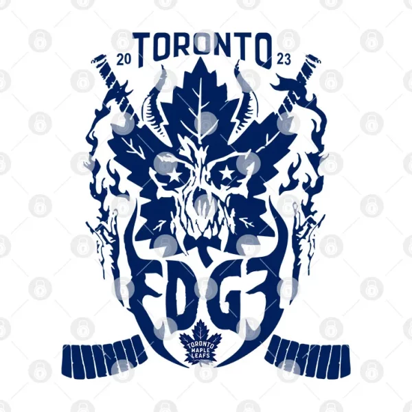 2023 Toronto Maple Leafs X Edge Collaboration T Shirt – TheKingShirtS