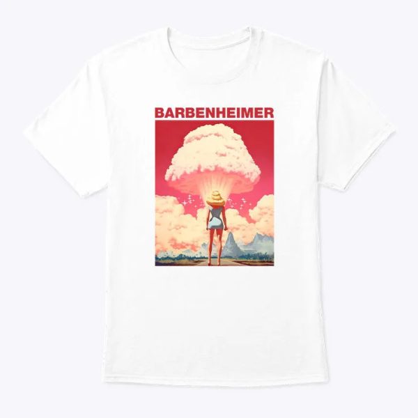 Barbenheimer T Shirt Barbie And Oppenheimer – TheKingShirtS