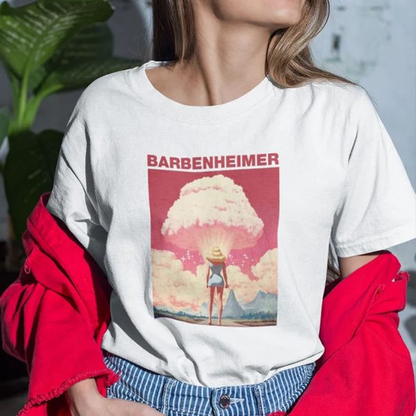 Barbenheimer T Shirt Barbie And Oppenheimer – TheKingShirtS