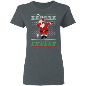 Dabbing Santa Golf Ugly Christmas T Shirts Hoodies Sweater 2