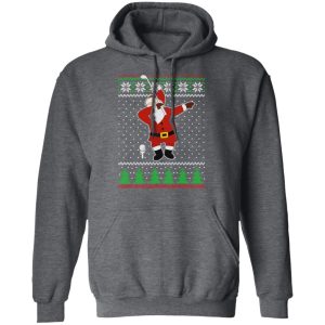 Dabbing Santa Golf Ugly Christmas T Shirts Hoodies Sweater 8