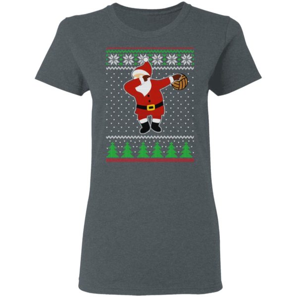 Dabbing Santa Volleyball Ugly Christmas T-Shirts, Hoodies, Sweater