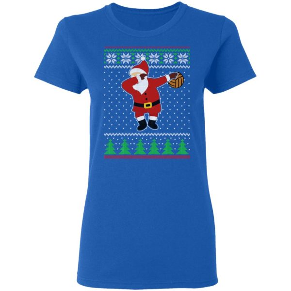 Dabbing Santa Volleyball Ugly Christmas T-Shirts, Hoodies, Sweater