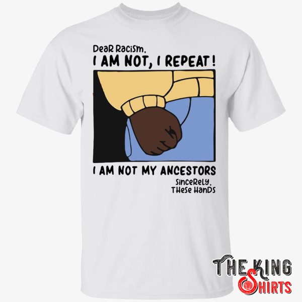 Dear Racism I Am Not I Repeat I Am Not My Ancestors T Shirt – TheKingShirtS