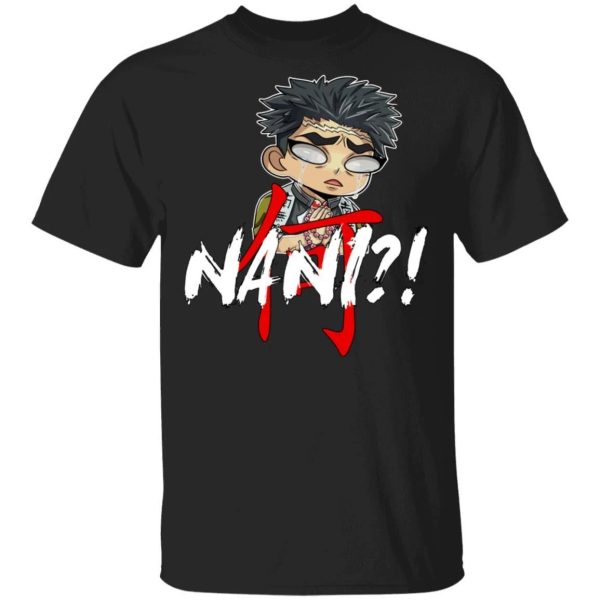 Demon Slayer Gyomei Himejima Nani Shirt Funny Kimetsu No Yaiba Character Tee  All Day Tee