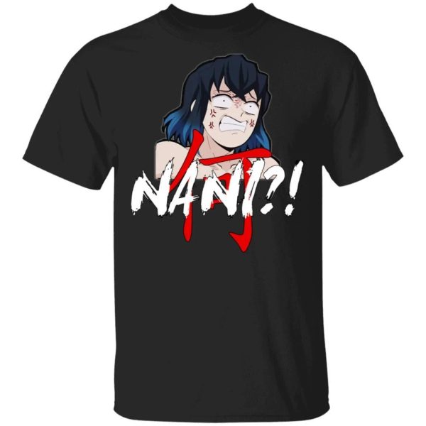 Demon Slayer Inosuke Nani Shirt Funny Kimetsu No Yaiba Character Tee  All Day Tee