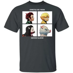 Demon Slayer Kimetsu No Yaiba Shirt Tanjiro Zenitsu Inosuke Nezuko Tee All Day Tee 4