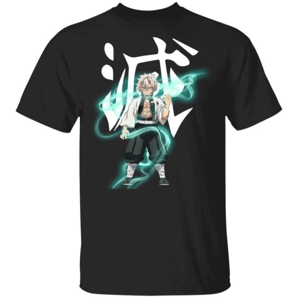 Demon Slayer Kisatsutai Sanemi Shinazugawa Shirt Kimetsu No Yaiba Tee  All Day Tee