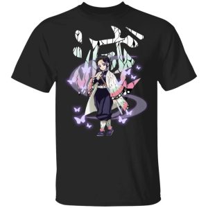 Demon Slayer Kisatsutai Shinobu Kocho Shirt Kimetsu No Yaiba Tee All Day Tee 3