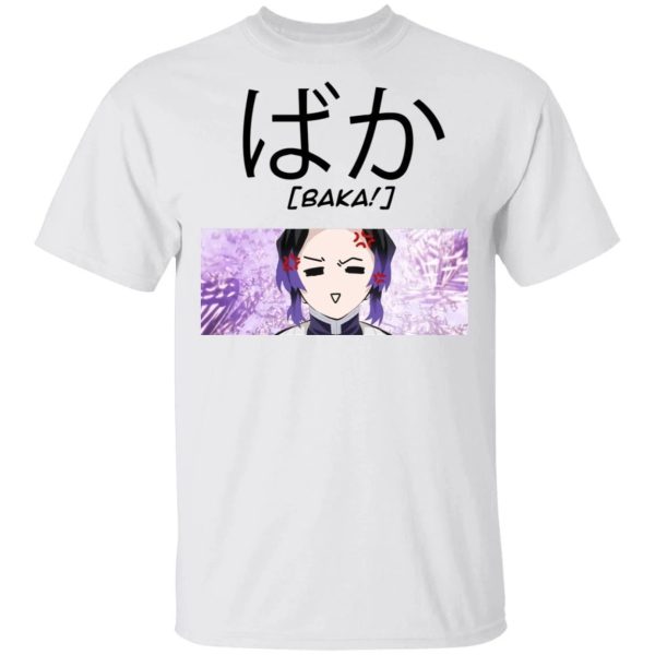 Demon Slayer Shinobu Kocho Baka Shirt Kimetsu No Yaiba Tee  All Day Tee