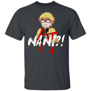Demon Slayer Zenitsu Nani Shirt Funny Kimetsu No Yaiba Character Tee All Day Tee 4