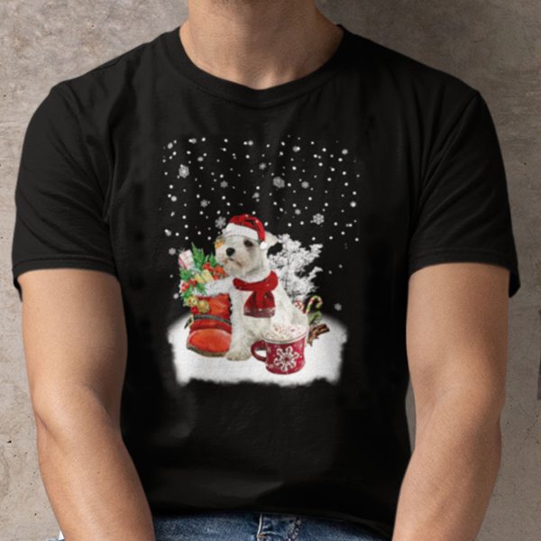 Dog Christmas Shirt Miniature Schnauzer