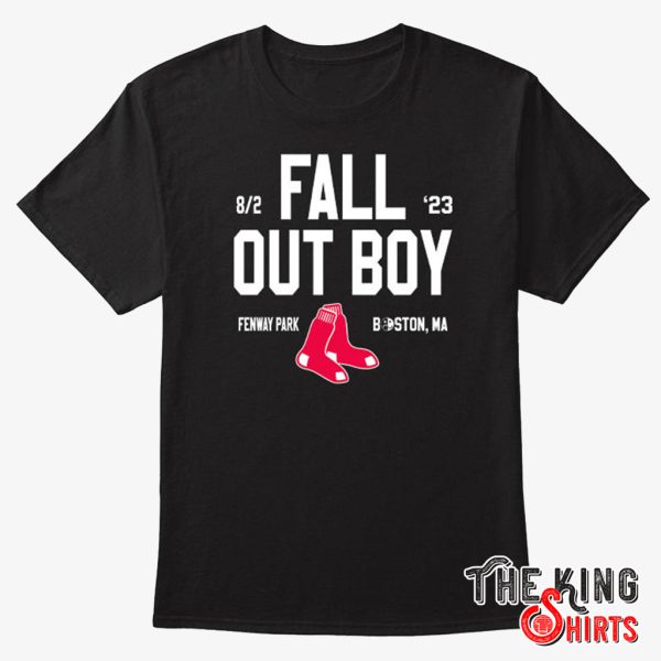 Fall Out Boy Fenway Park Boston, MA 82 ’23 T Shirt For Unisex – TheKingShirtS