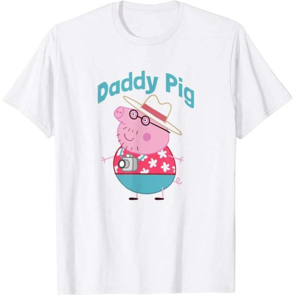 Funny Pig Daddy T-Shirt Perfect Gift For Father’s Day – The Best Shirts For Dads In 2023 – Cool T-shirts