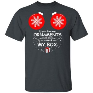 If You Like My Ornaments You Should See My Box Shirt 10