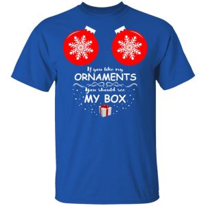If You Like My Ornaments You Should See My Box Shirt 12