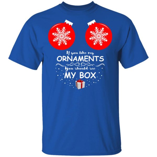 If You Like My Ornaments You Should See My Box Shirt