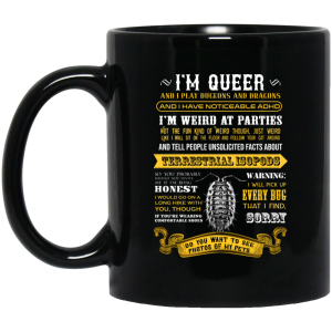 I’m Queer And I Play Dungeons And Dragons Have Noticeable Adhd Mug