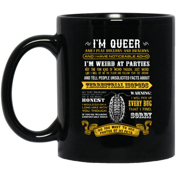 I’m Queer And I Play Dungeons And Dragons Have Noticeable Adhd Mug