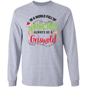 In a World Full Of Grinches Always Be a Griswold Christmas Shirt 2