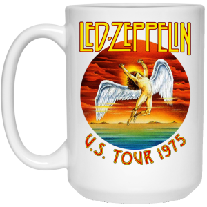 Led Zeppelin US Tour 1975 Mug 3