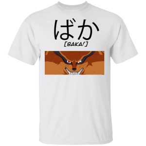 Naruto Demon Fox Baka Shirt Funny Character Tee All Day Tee 3
