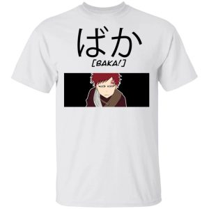 Naruto Gaara Baka Shirt Funny Character Tee All Day Tee 1