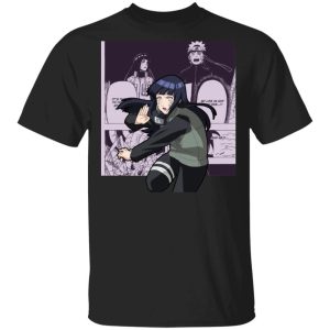 Naruto Hinata Hyuuga Shirt Anime Character Mix Manga Style Tee All Day Tee 1