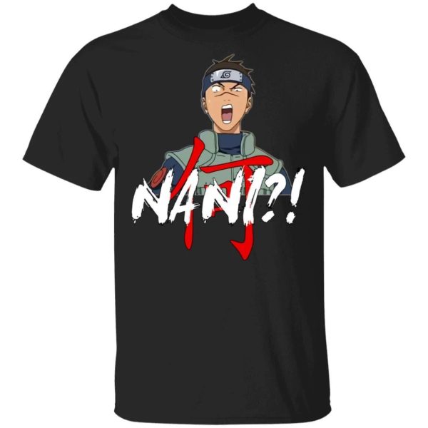 Naruto Iruka Nani Shirt Funny Anime Character Tee  All Day Tee