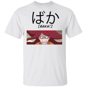 Naruto Kushina Baka Shirt Funny Character Tee  All Day Tee