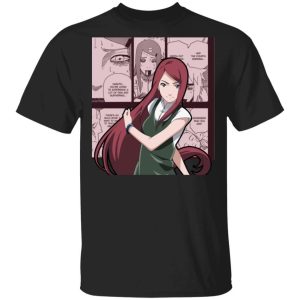 Naruto Kushina Uzumaki Shirt Anime Character Mix Manga Style Tee All Day Tee 3