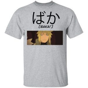 Naruto Minato Namikaze Baka Shirt Funny Character Tee All Day Tee 4