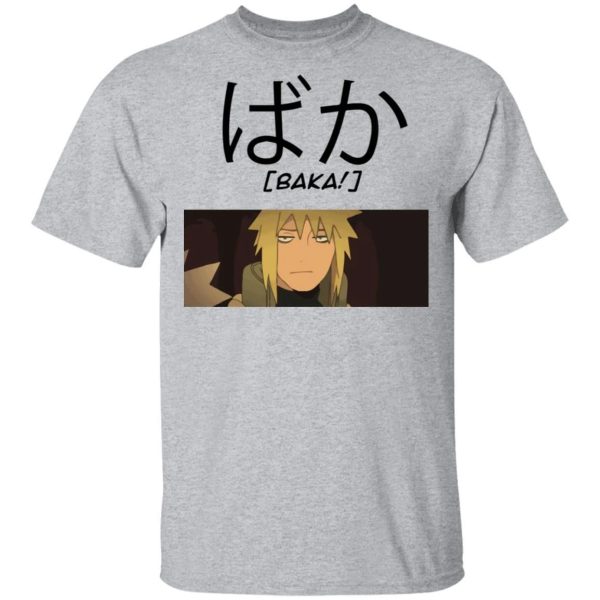 Naruto Minato Namikaze Baka Shirt Funny Character Tee  All Day Tee