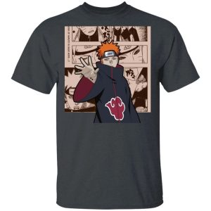 Naruto Nagato Pain Shirt Anime Character Mix Manga Style Tee All Day Tee 2
