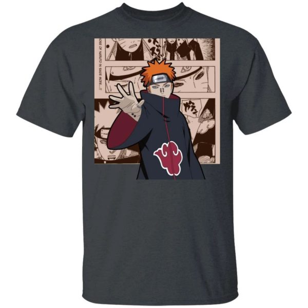 Naruto Nagato Pain Shirt Anime Character Mix Manga Style Tee  All Day Tee