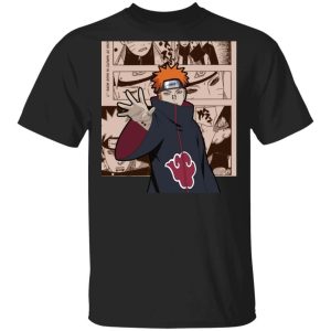 Naruto Nagato Pain Shirt Anime Character Mix Manga Style Tee All Day Tee 3