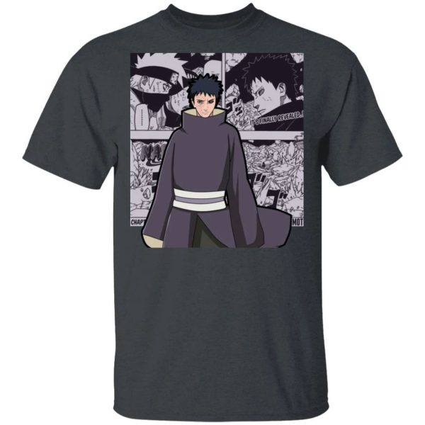 Naruto Obito Uchiha Shirt Anime Character Mix Manga Style Tee  All Day Tee