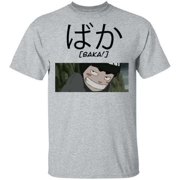 Naruto Rock Lee Baka Shirt Funny Character Tee  All Day Tee