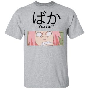 Naruto Sakura Haruno Baka Shirt Funny Character Tee All Day Tee 1 Naruto Sakura Haruno Baka Shirt Funny Character Tee All Day Tee 2