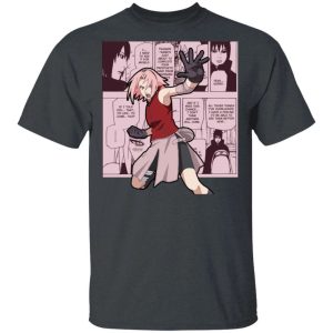 Naruto Sakura Haruno Shirt Anime Character Mix Manga Style Tee All Day Tee 2