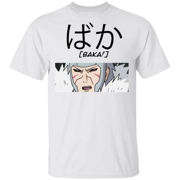 Naruto Tobirama Senju Baka Shirt Funny Character Tee  All Day Tee