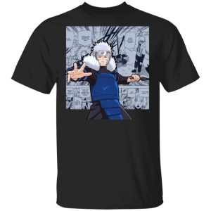 Naruto Tobirama Senju Shirt Anime Character Mix Manga Style Tee All Day Tee 3