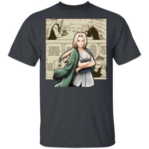 Naruto Tsunade Shirt Anime Character Mix Manga Style Tee All Day Tee 2