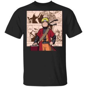 Naruto Uzumaki Shirt Anime Character Mix Manga Style Tee All Day Tee 3