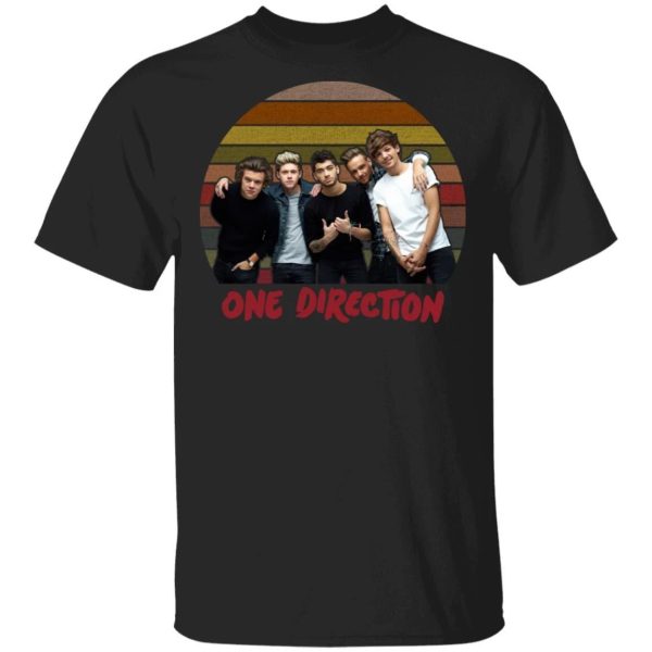 One Direction Reunion T-shirt Vintage Style  All Day Tee