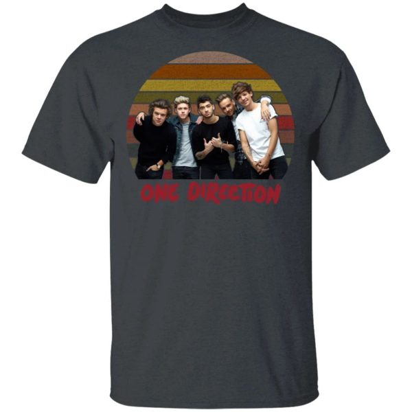 One Direction Reunion T-shirt Vintage Style  All Day Tee