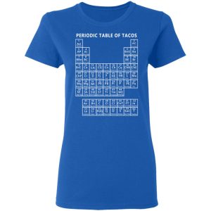 Periodic Table Of Tacos Shirt 4