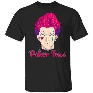 Poker Face Hisoka T Shirt Hunter X Hunter Anime Tee All Day Tee 1
