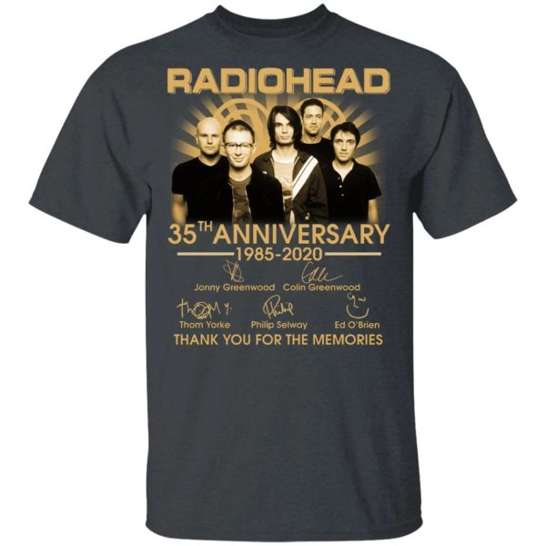 Radiohead Shirt Radiohead 35th Anniversary T-shirt Cool Gift For Fans  All Day Tee