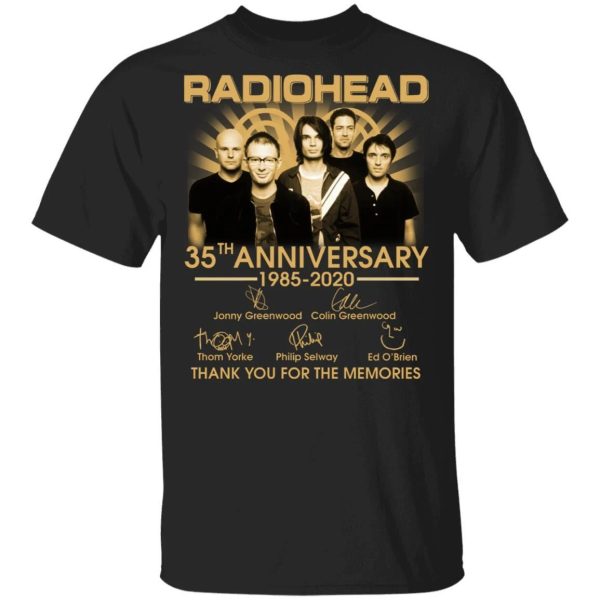 Radiohead Shirt Radiohead 35th Anniversary T-shirt Cool Gift For Fans  All Day Tee